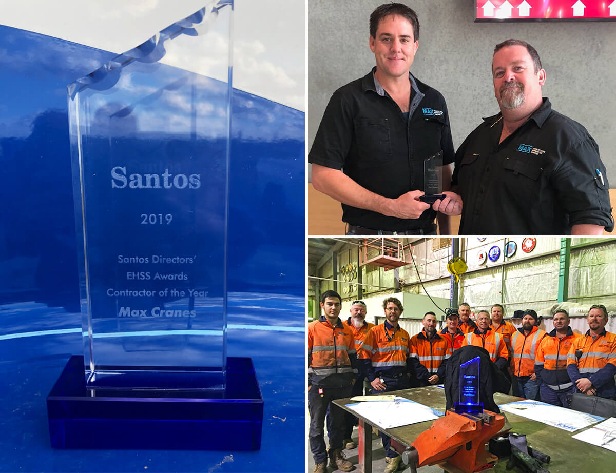 Santos 'Contractor of the Year' Award