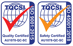 Max Cranes Industry Certifications